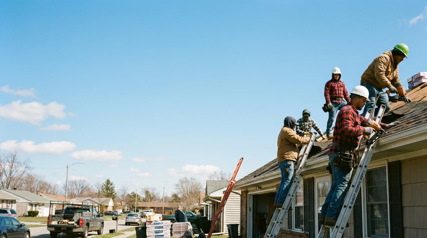 Roofing in Gillespie, IL near me